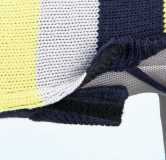 Pullover Adamello, S: 33cm - blau/grau/gelb